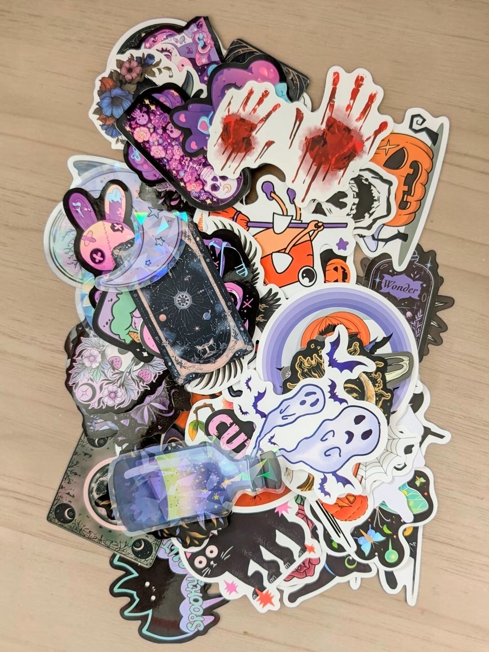 65+ Halloween Stickers